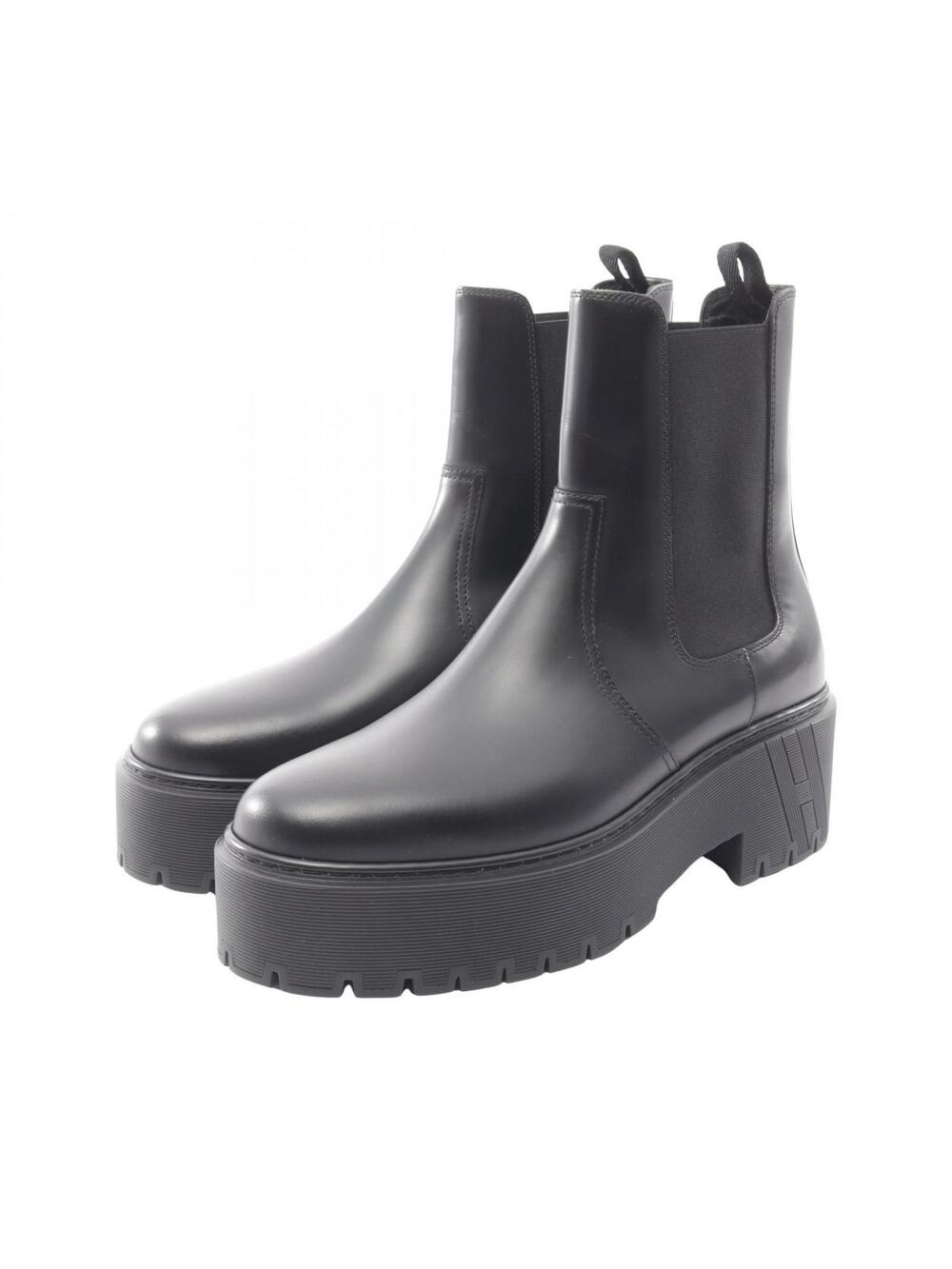 Hermes Harrow Short Boots Shoes Leather #367415H86B